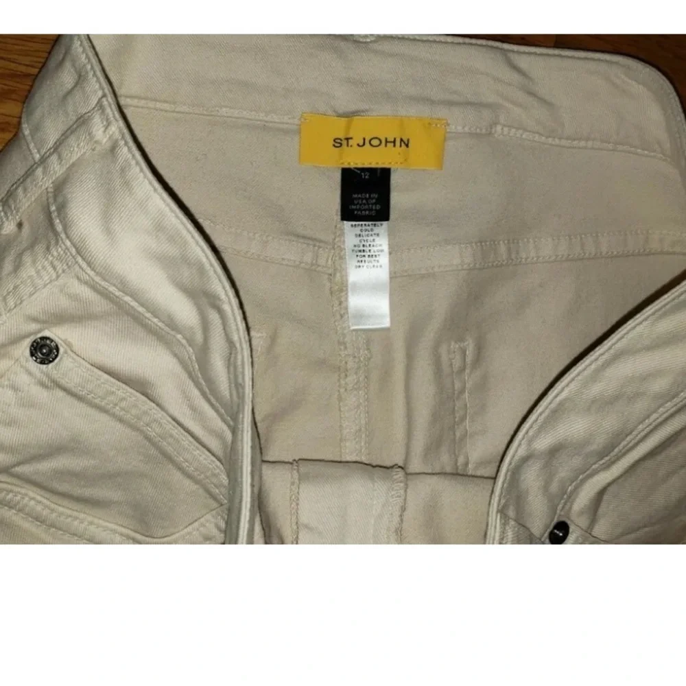 St. John cream women’s pants - Picture 4 of 7